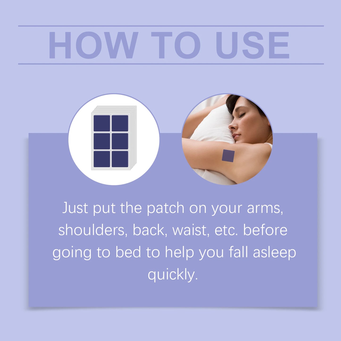 Night Patch - The Aromatherapy Patch for Better Sleep - 42 Patches per Packet